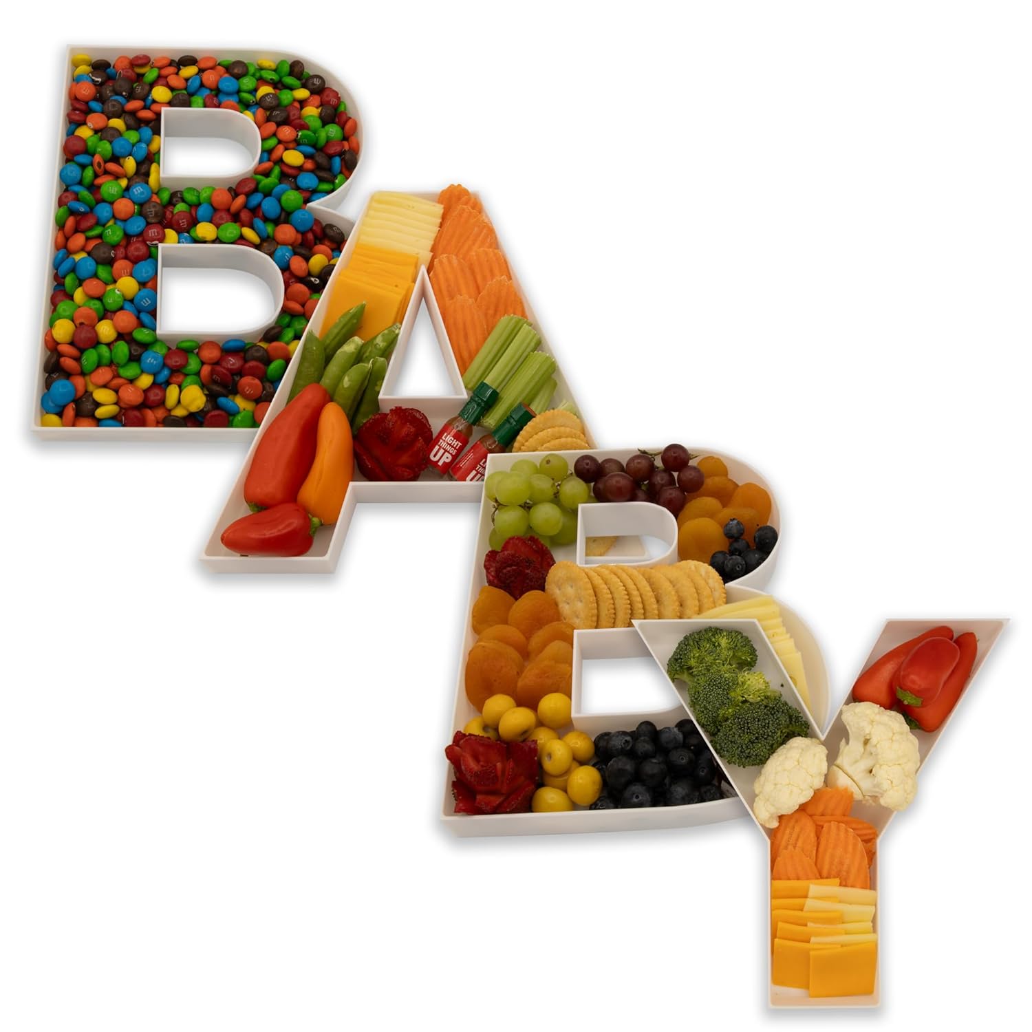 Baby Food Zone - Food Fillable Letters Shaped Sweets Flower