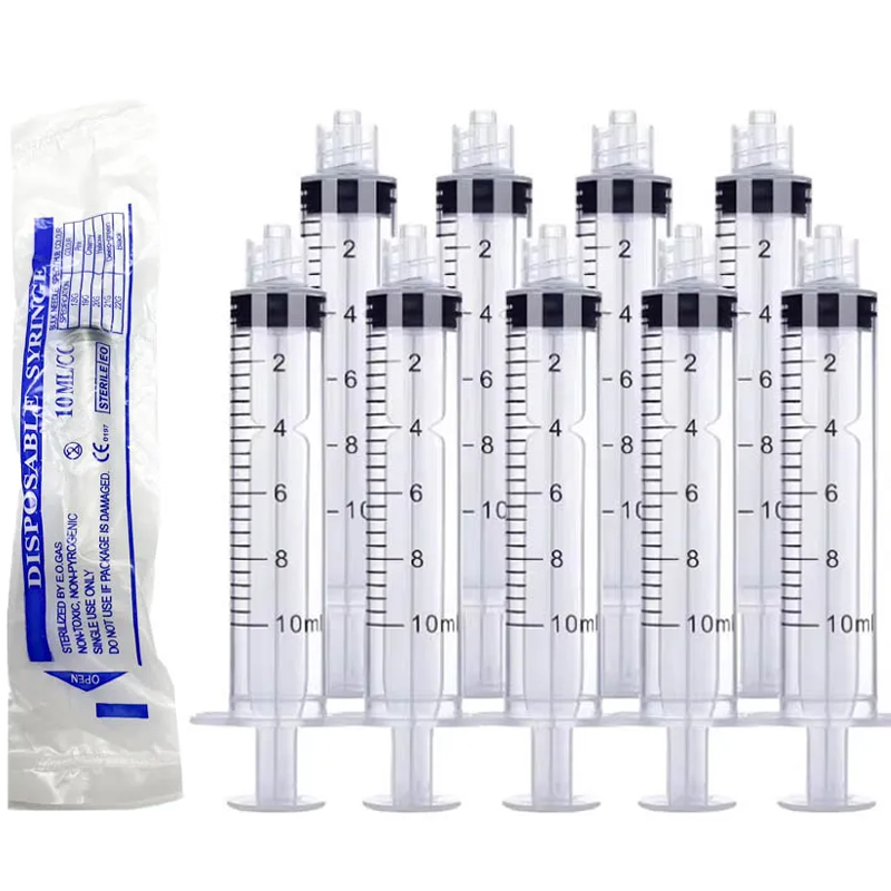 Baby Food Allergy Rash - 10ml Luer Lock Plastic Syringe Without