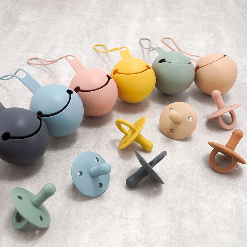 Baby Food Pacifier - 100%Food Safe Approve Silicone Nipple For