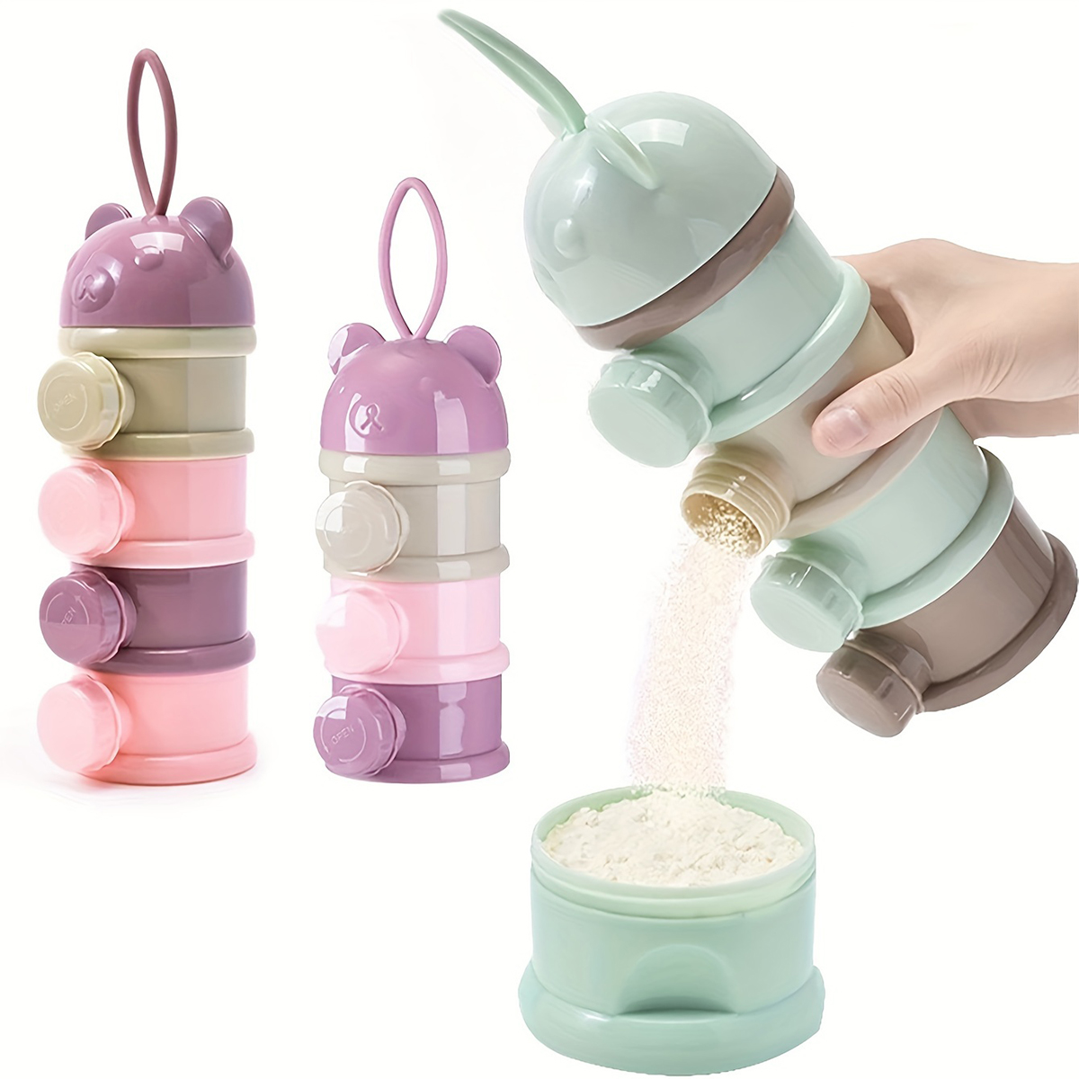 Baby Food Zone - Large Capacity Baby Milk Powder Container