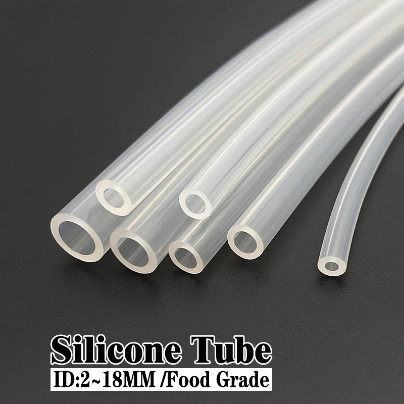Baby Food Youtube - Transparent ID 2~14/16/18mm Food Grade Silicone