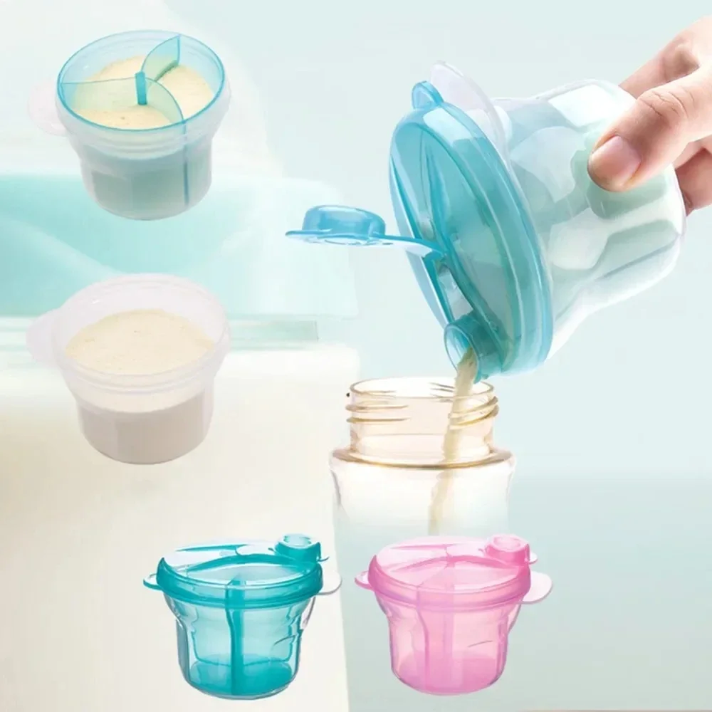 Baby Food Zone - 3-grid Portable Formula Dispenser for Infant