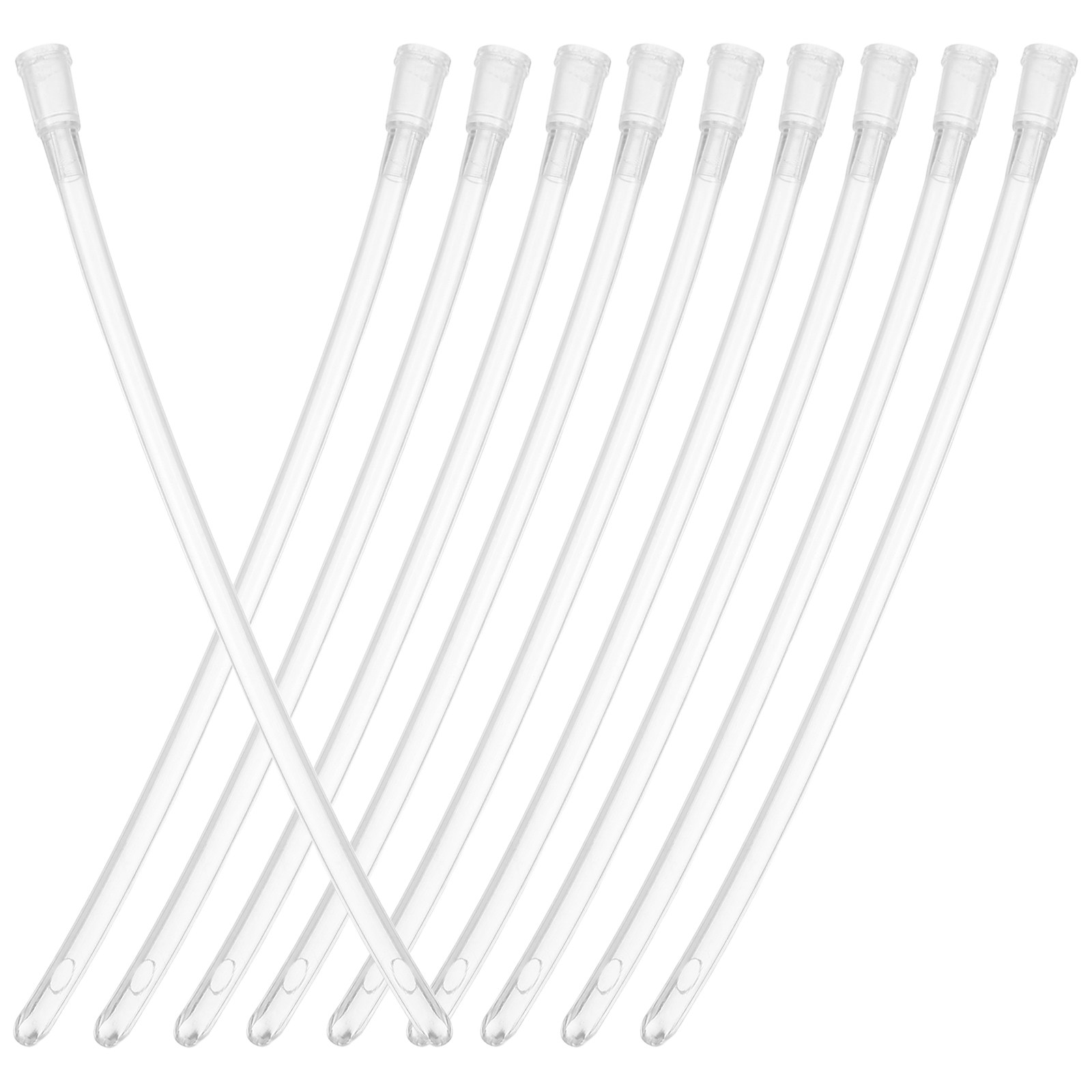 Baby Food Youtube - 10Pcs Clear Parrot Hand Feeder Tube