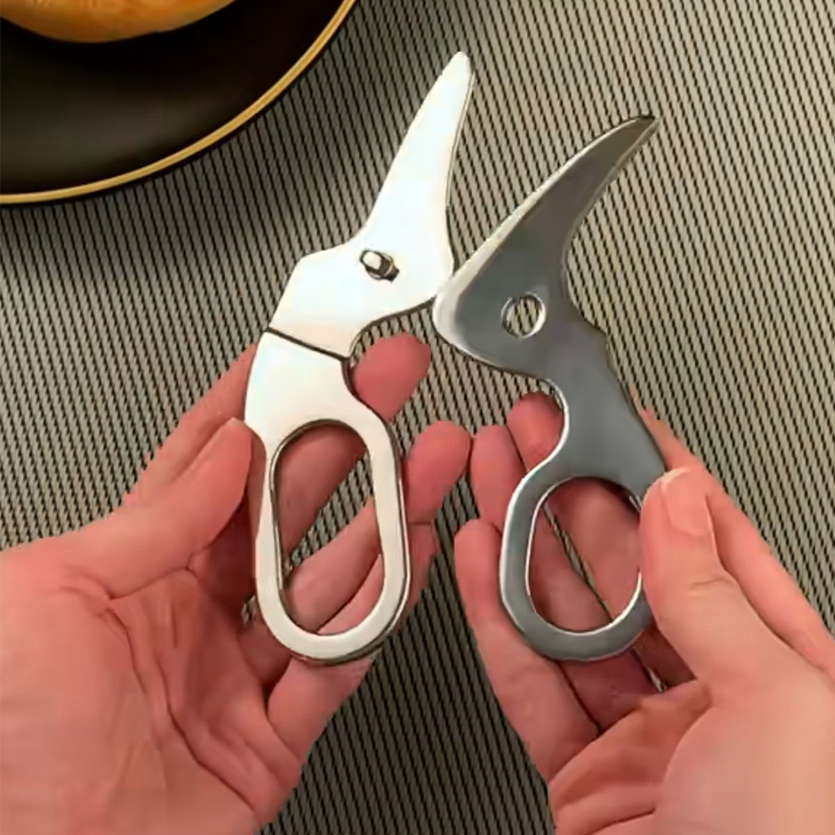 Easy Baby Food - Safety Baby Food Scissors - Food