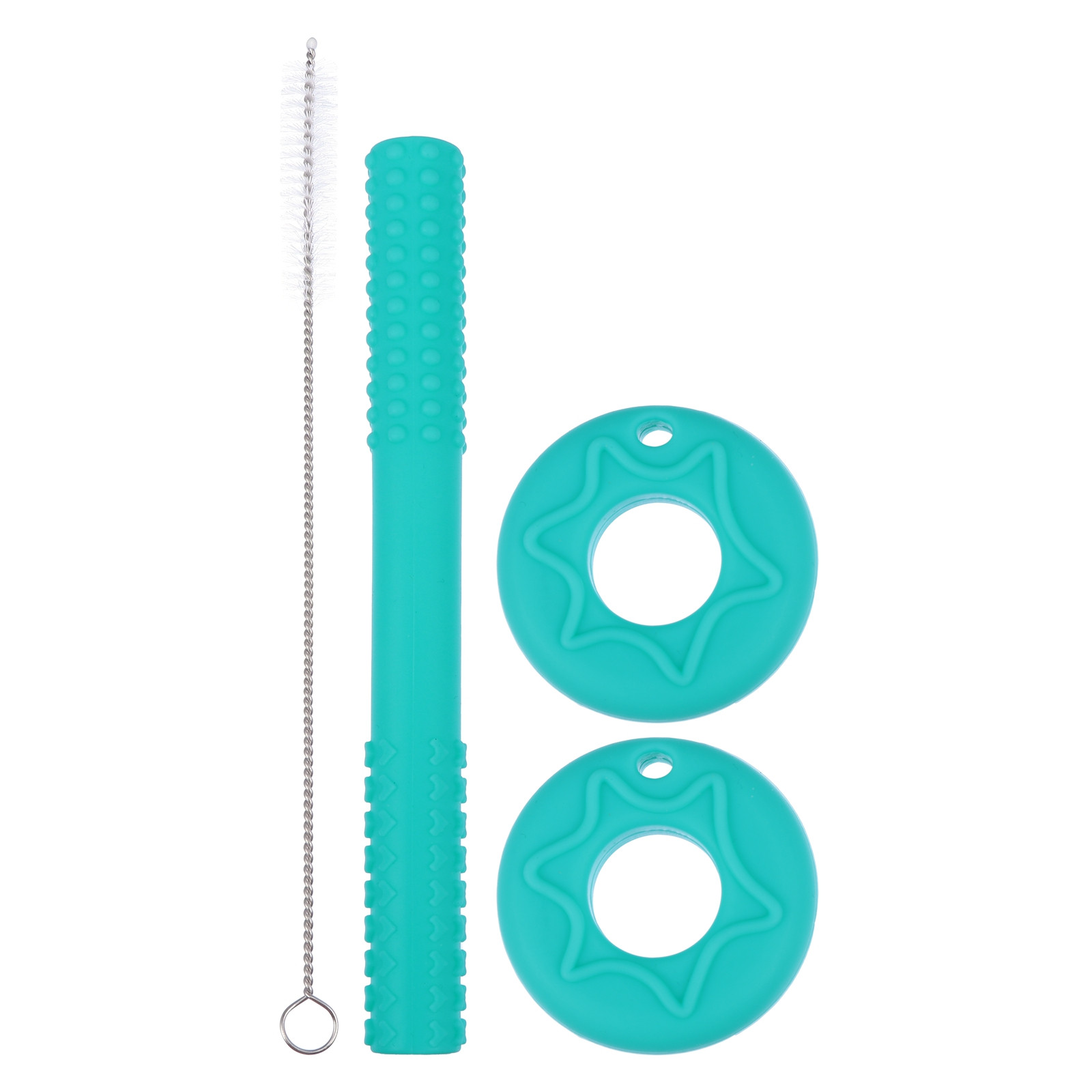 Baby Food Youtube - 1Set Baby Teether Hollow Silicone Tubes