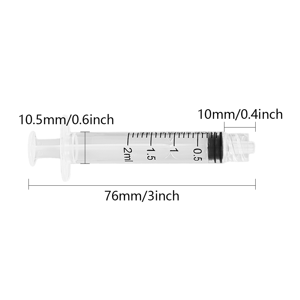 2ml Luer Lock Syringe 100pcs,  - Baby Food Allergy Rash review and price