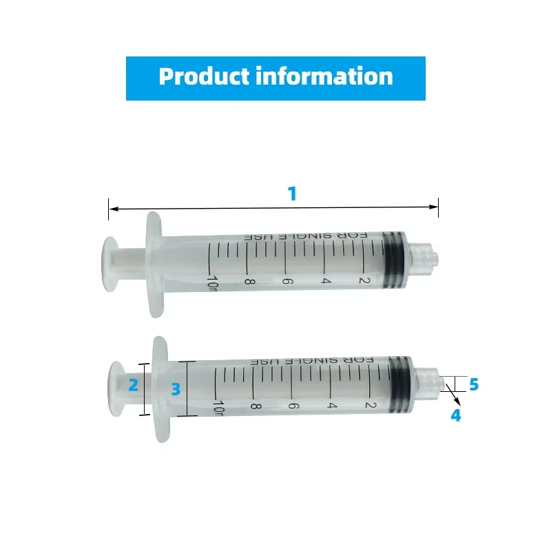 10ml Luer Lock Plastic Syringe - Baby Food Allergy Rash review and price