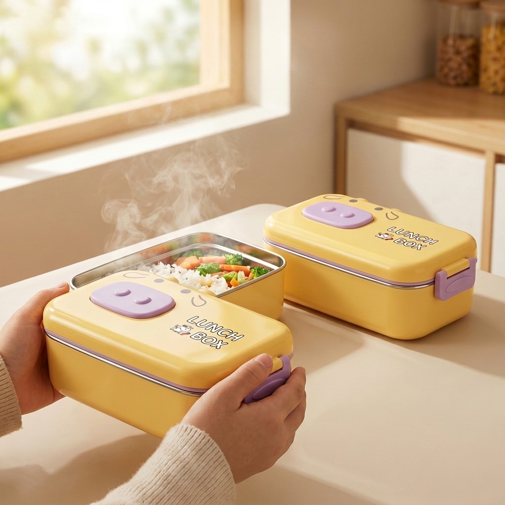 304 Stainless Steel Bento Box  - Baby Food Organizer review and price