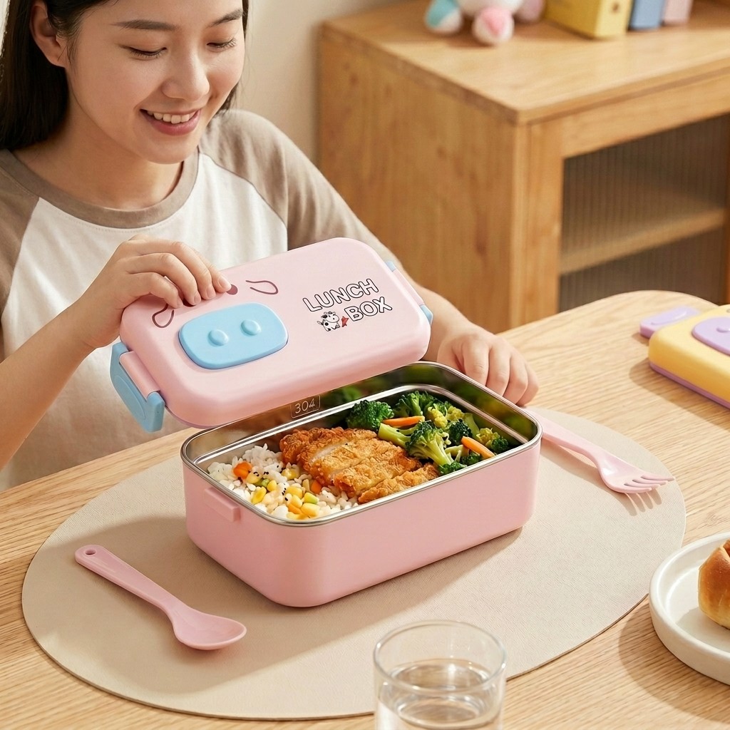 304 Stainless Steel Bento Box  - Baby Food Organizer review and price