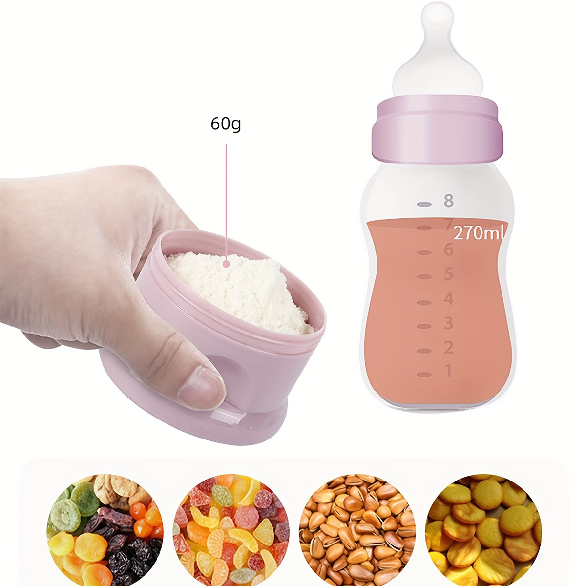 Large Capacity Baby Milk Powde - Baby Food Zone review and price