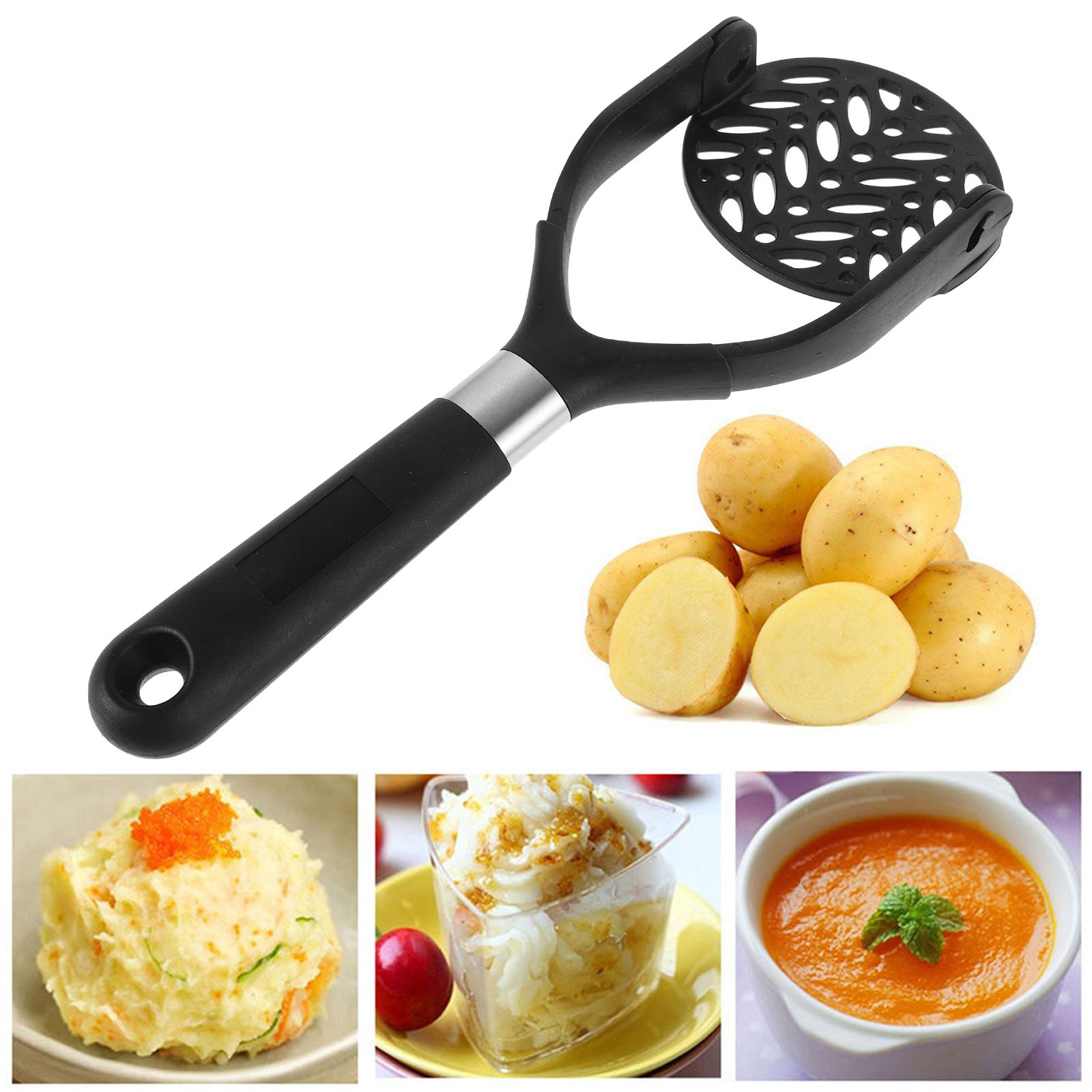 Foldable Vegetable Masher Nylo - Baby Food Avocado review and price