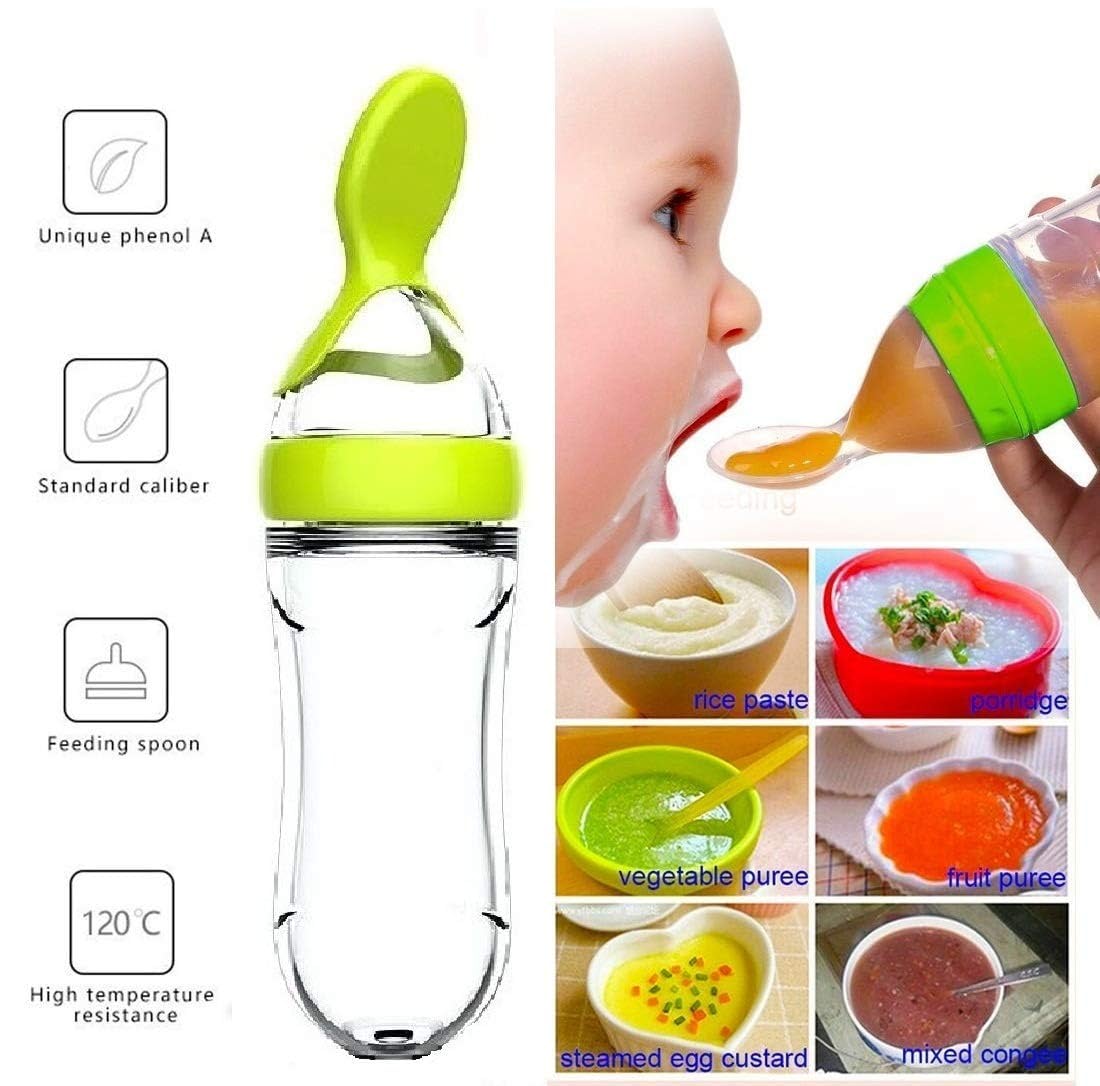 Squeezing Feeding Bottle Cup S - Baby Food Zone review and price