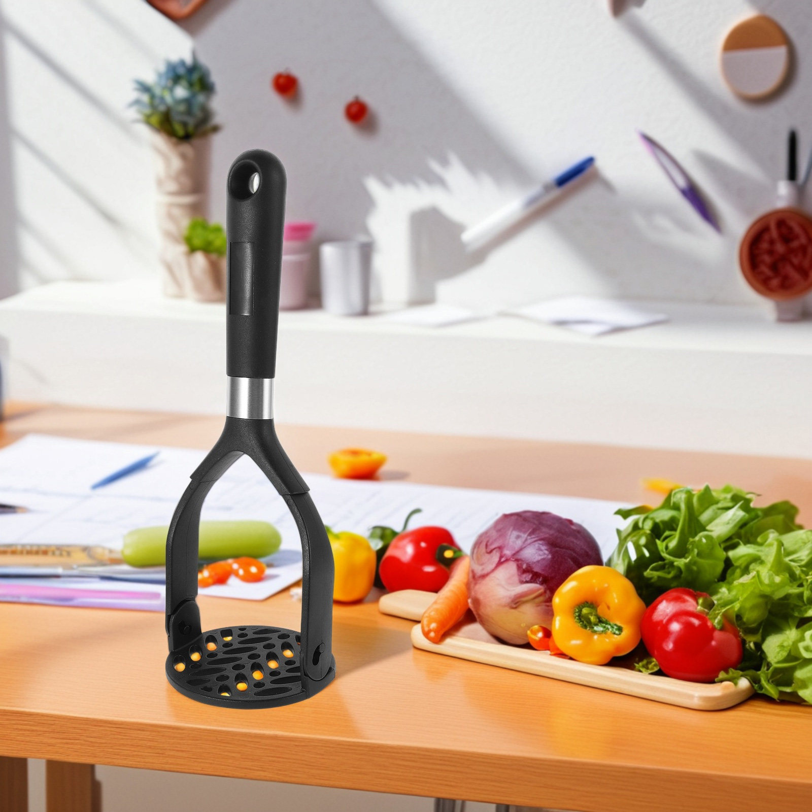 Foldable Nylon Potato Masher B - Baby Food Avocado review and price