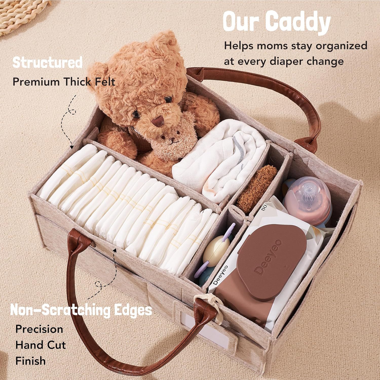 Baby Felt Storage Nursery Orga - Baby Food Organizer review and price