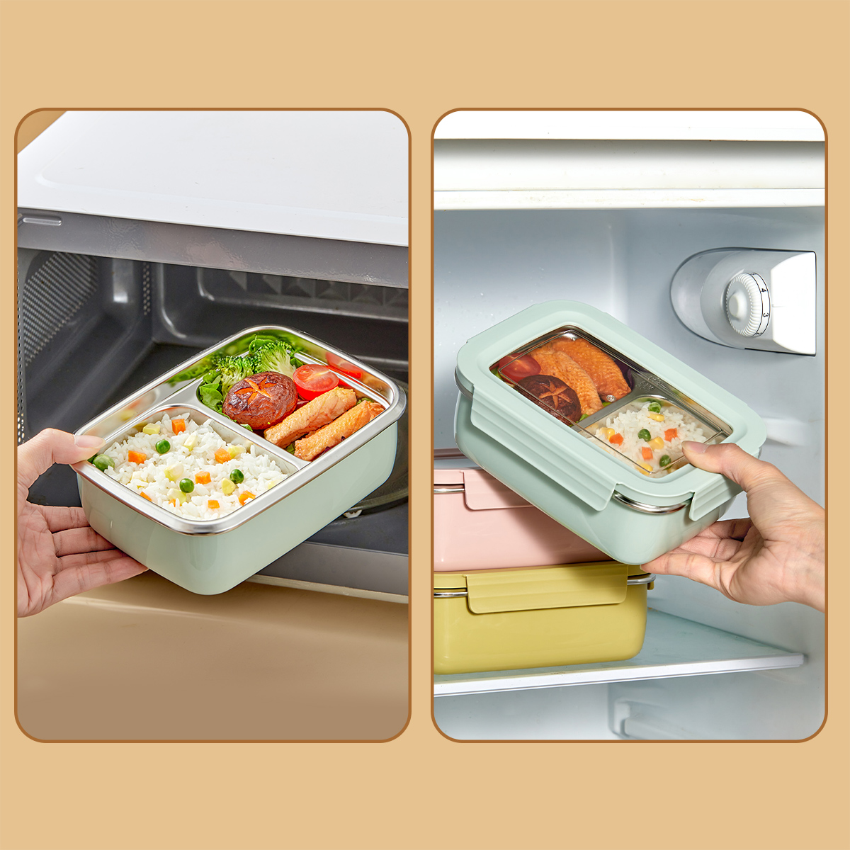 Microwave 304 Stainless Steel  - Baby Food Organizer review and price