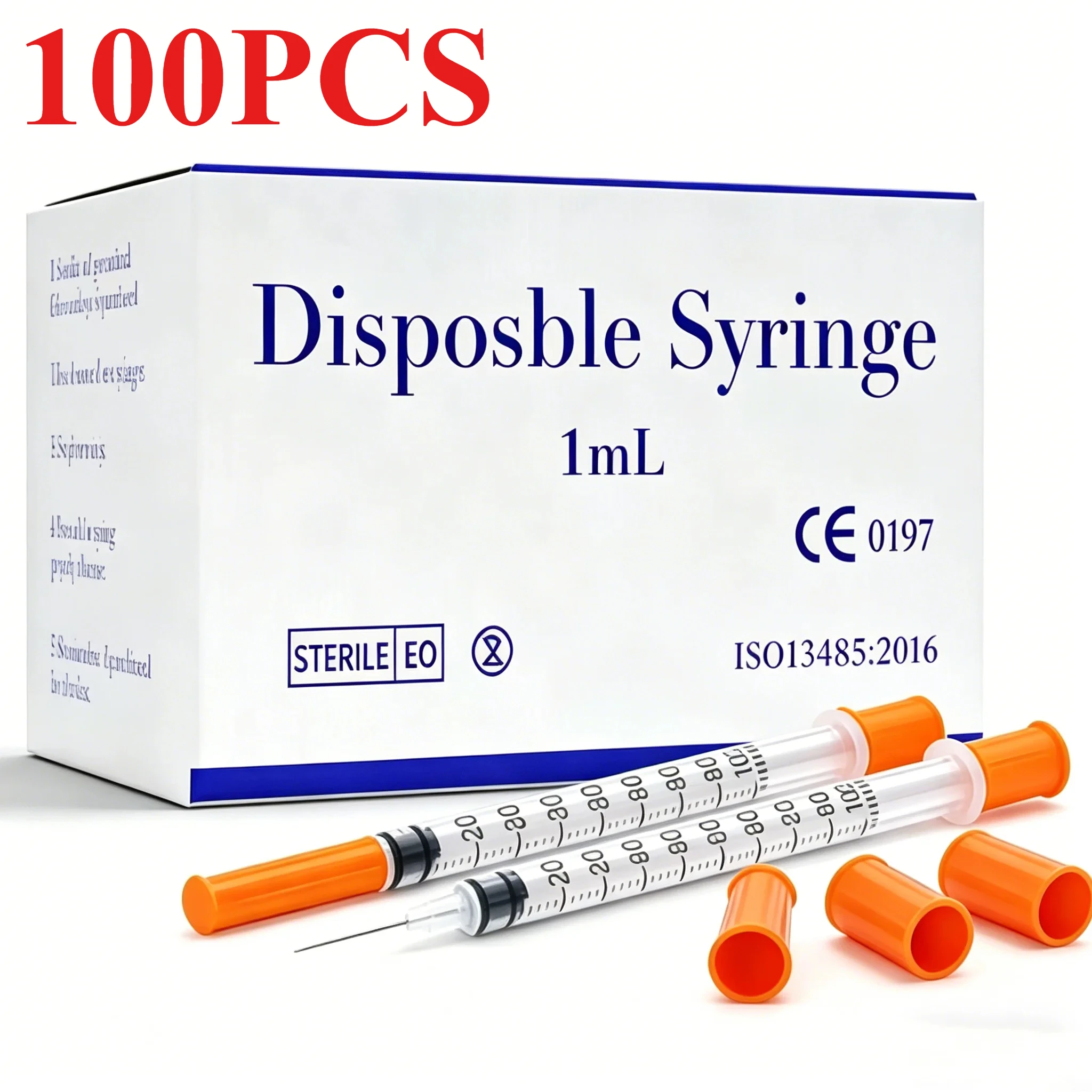 100 Pieces 1ml/0.5mlcc Various - Baby Food Allergy Rash review and price
