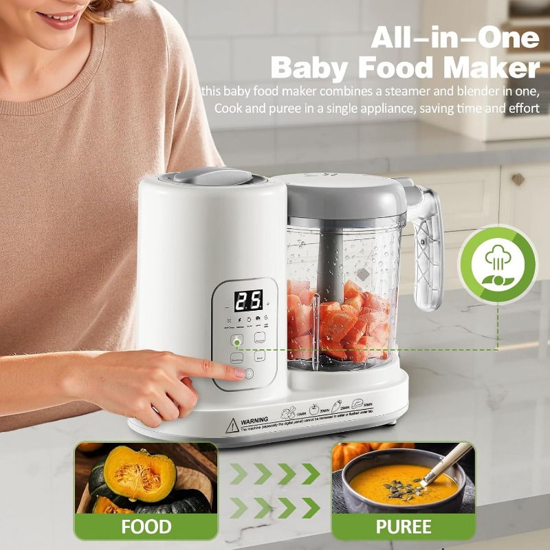 Baby Food Maker Steamer Blende - Baby Food Youtube review and price