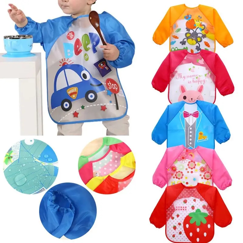 Waterproof EVA Full Sleeve Bab - Baby Food Set review and price