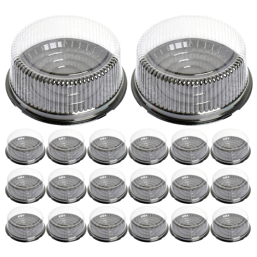 20Pcs Clear Cake Boxes Round P - Baby Food Dessert review and price