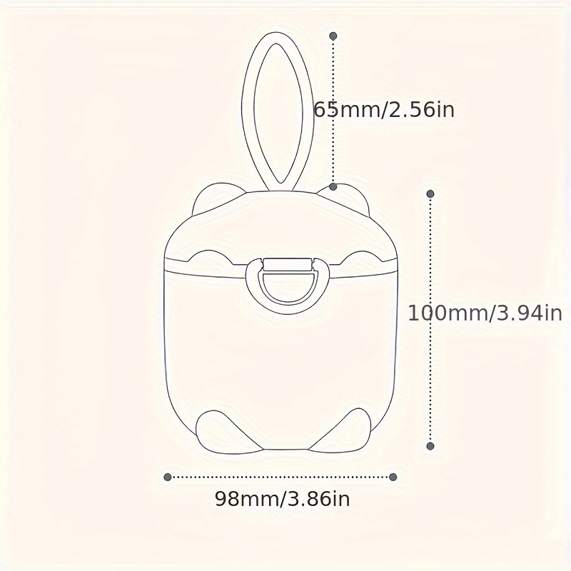 1pc Portable Four-Layer Milk P - Baby Food Zone review and price