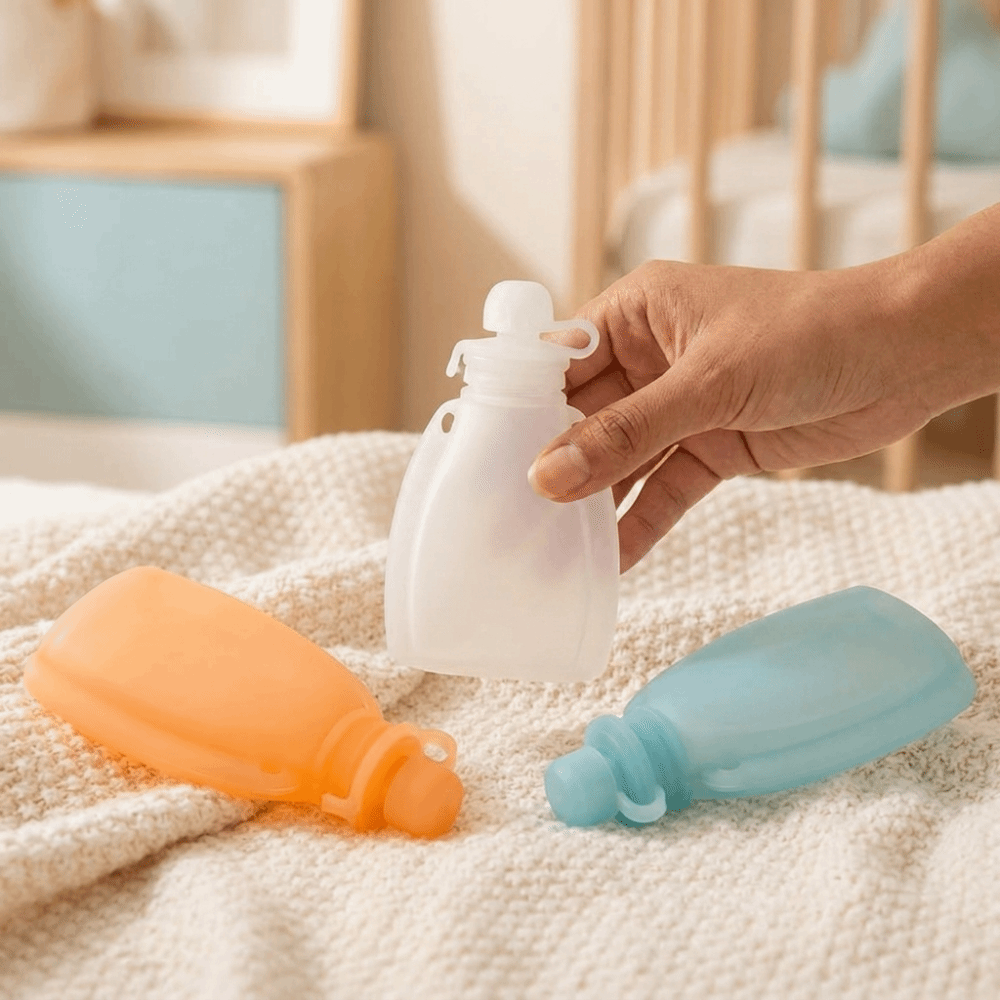 Non BPA Baby Food Pouch 120ml  - Easy Baby Food review and price