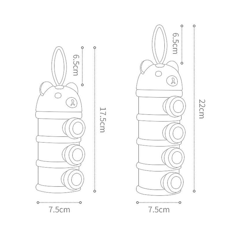 Storage Three/Four Tier Portab - Baby Food Zone review and price