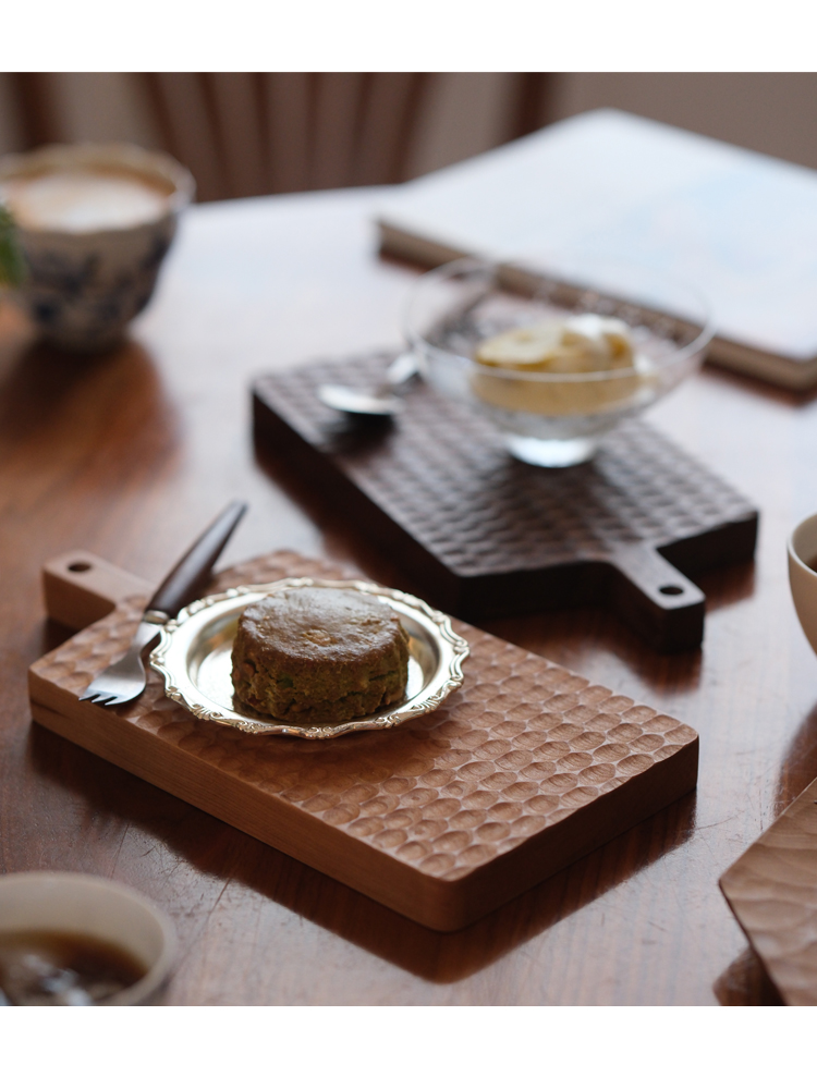 Carved Cherry Wood Small Chopp - Baby Food Dessert review and price