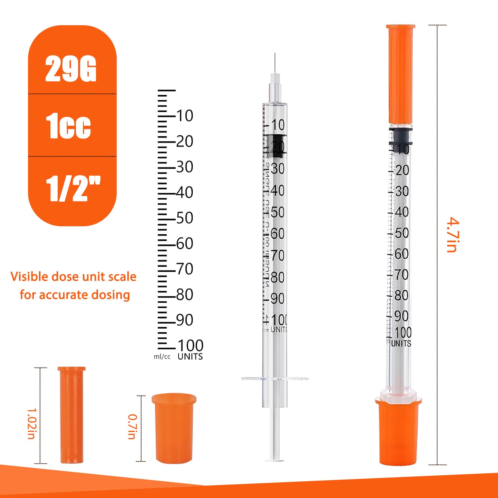 1ml Sterile Insuline Syringe w - Baby Food Allergy Rash review and price
