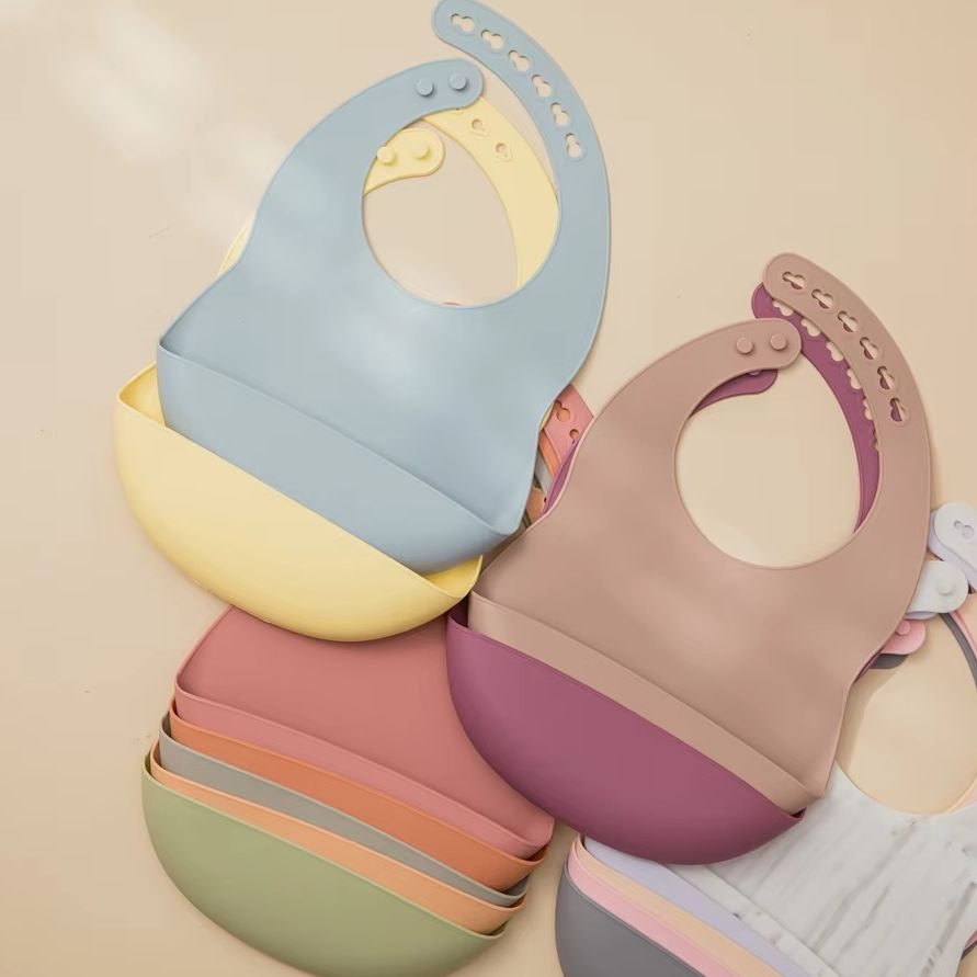 1pc Adjustable Baby Silicone B - Easy Baby Food review and price