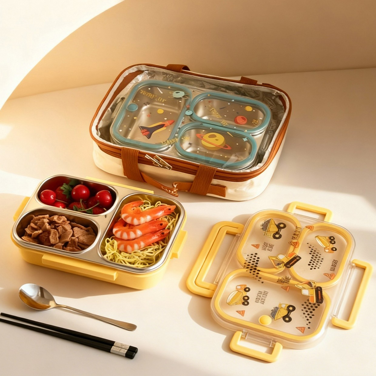 Large Capacity Cartoon Childre - Baby Food Organizer review and price